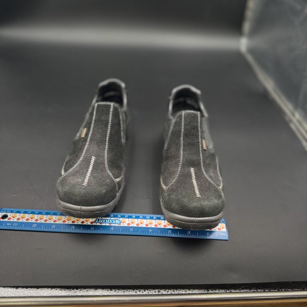 Rieker Womens Black SlipOn Shoes Antistress EU 40  US 9 Antistress Leather Clogs - Picture 14 of 15